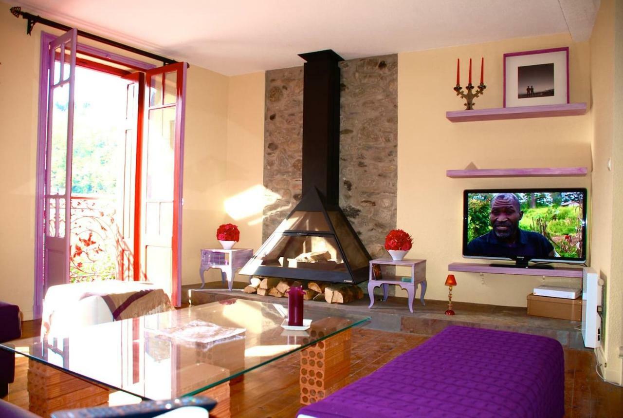 Naturaleza Y Aire Puro En El Pirineo Oriental En Una Bonita Casa Rural De Piedra 프랏드몰로라프레스테 외부 사진